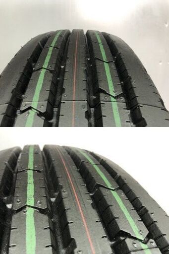 新車外し 未使用に近い【BS R202 215/85R16 120/118L LT】夏タイヤ 1本【トラックホイール 16インチ 5.