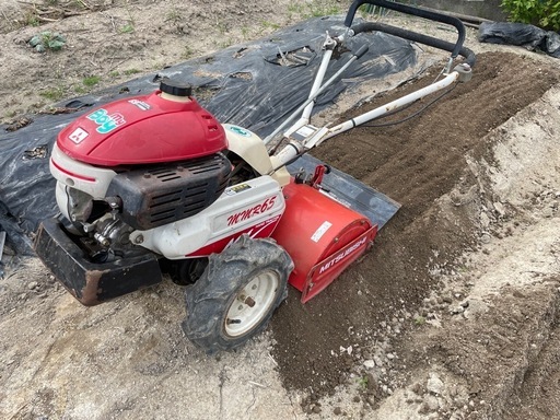 値下げ　お試しOK  耕運機　家庭菜園　畑　野菜作り　三菱　MMR65