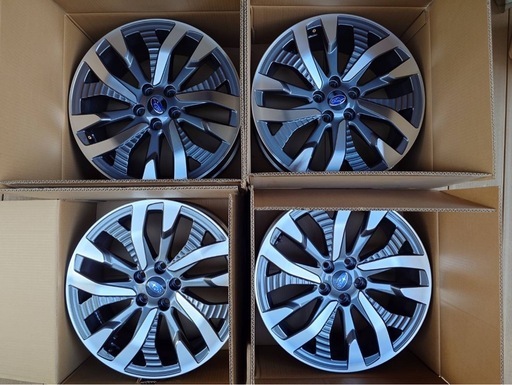 ［新車外し］スバル フォレスター Premium S：HEV EX  純正19インチホイール ENKEI製