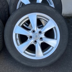 215/60R17 TOYO TRANPATH MPZ エスティマ純正アルミの画像
