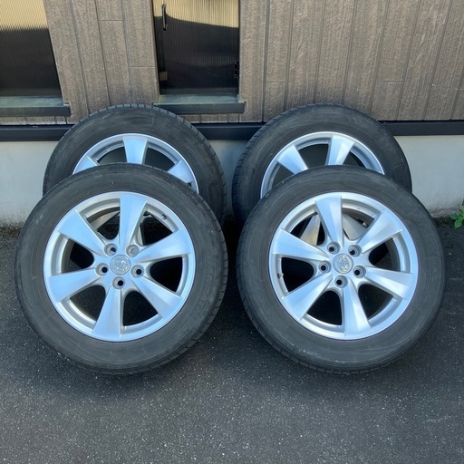 215/60R17 TOYO TRANPATH MPZ エスティマ純正アルミ