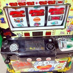 【❗️✨美品✨❗️】🎰 うまい棒スロットマシン アムテックス 2022年製 🍘 動作確認済み 設定変更キー・台鍵付き コイン不要機 🎮の画像