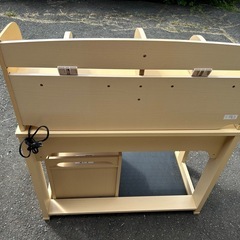 確定）学習机　棚セットの画像