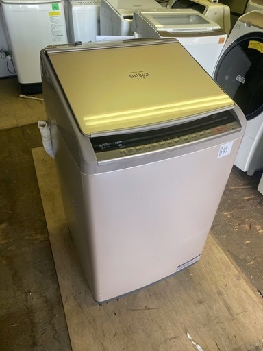 NO B517?福岡市内配送設置無料✨?BW-DV100C 縦型洗濯乾燥機 ビートウォッシュ シャンパン [洗濯10.0kg /乾燥5