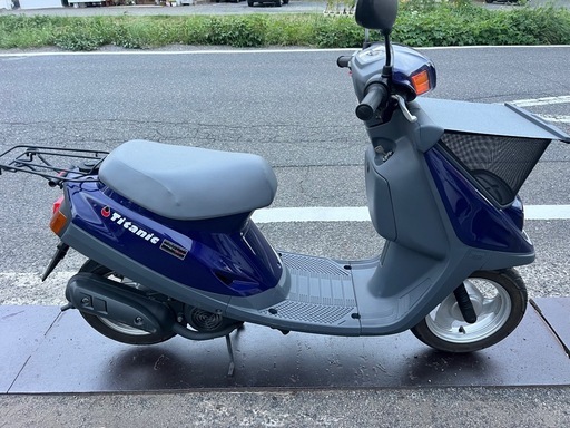 綺麗　ヤマハ JOG ジョグポシェ 前カゴ付 実働 タイヤOK 乗って帰れます