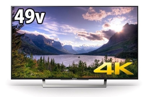 ソニー 49V型 液晶 テレビ ブラビア KJ-49X8300D 4K