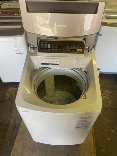 NO B522?福岡市内配送設置無料✨?NA-FA100H3-N 全自動洗濯機 シャンパン [洗濯10.0kg /乾燥機能無 /上開き