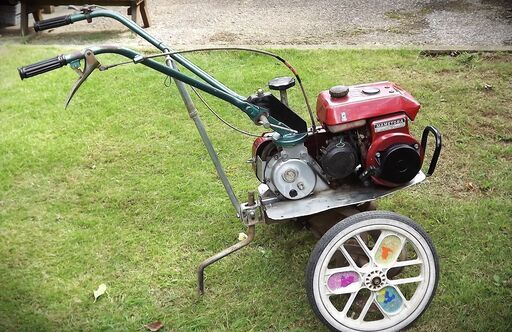 引取限定/つくば市　耕運機/マメトラ/MAMETORA　MC-8　カワサキ/KAWASAKI FA76D　問題なく使えます