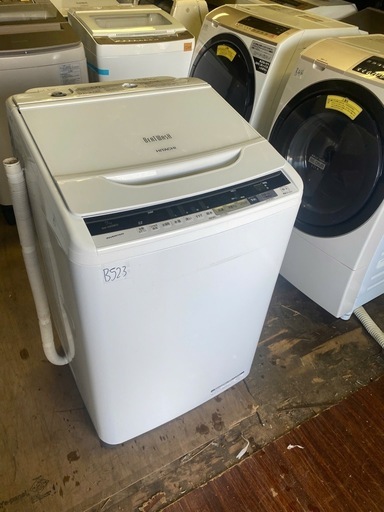 NO B523?福岡市内配送設置無料✨?洗濯機 日立 9.0kg 大型 エアジェット乾燥 部屋干し BW-V90BE5