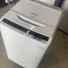  NO B527🌈福岡市内配送設置無料✨🌈洗濯機 7.0kg HITACHI 日立 BW-V70BE5-W エアジェット乾燥 部屋干し 自動おそうじ の画像
