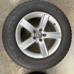 【冬支度】スタッドレスタイヤ（AUDI純正 アルミホイール付） ４本の画像
