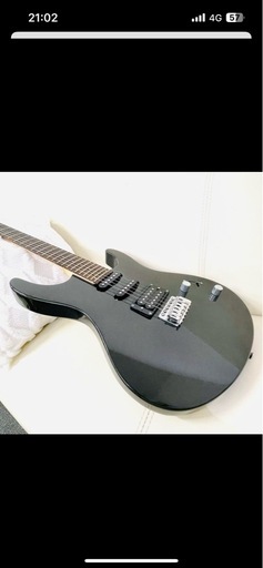 Washburn RX-10 エレキギター　ラメメタリックブラック