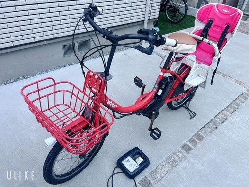 【決まりました】ブリヂストン　ビッケ2　 電動アシスト自転車　電動自転車　こども　こども乗せ　後ろ乗せ