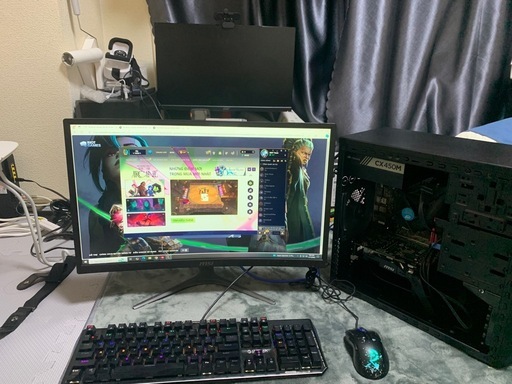 ケーミングPC セットモニター24