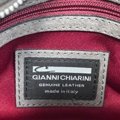 【美品】GIANNI CHIARINI イタリア製 本革スエード　の画像