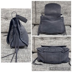 【美品】GIANNI CHIARINI イタリア製 本革スエード　の画像