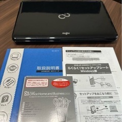 Fujitsu Lifebook Windowsノート本体 AH77/Hの画像