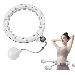 スマートフラフープ ダイエット用 カウントセンサー付き サイズ調整可の画像