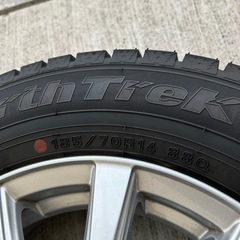 スタッドレスタイヤ/ホイール185/70/R14の画像