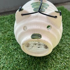 豚の蚊取り線香置きの画像