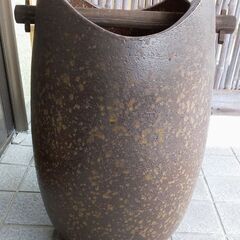 陶器　傘立ての画像