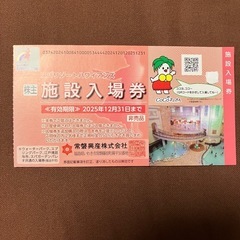 スパリゾートハワイアンズ  入場券の画像