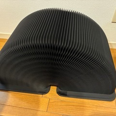 折りたたみ式ロングスツール（ブラック）ベンチの画像