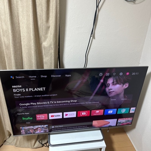 大型有機ELテレビ スマートTV TCL 55”