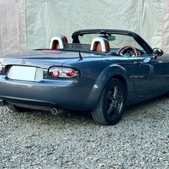 マツダ ロードスター 幌 オープンカー 革シート シートカバー ローダウン 車検ありの画像