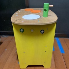 おままごと　木の台所の画像