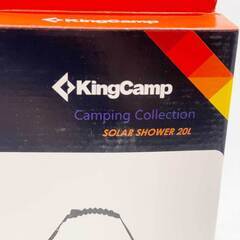 【未使用】KingCamp キングキャンプ ポータブルシャワー ソーラー シャワー 20L オレンジ KA4288 キャンプ アウトドア 海水浴の画像