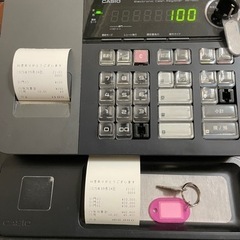 CASIO SE-320 電子レジスター レシート印刷機能付きの画像