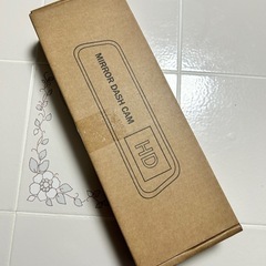 ①新品・ミラー型　前後ドライブレコーダーの画像