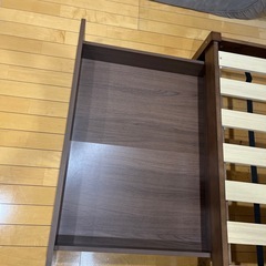 ニトリ　セミダブルベッド(商品名は説明文参照)の画像