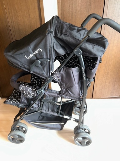 キンダーワゴン　二人乗りベビーカー