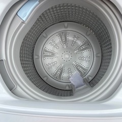 【23区近隣配送設置無料 】 H538超極美品 Haier 2024年製 全自動洗濯機 4.5kg コンパクト  の画像