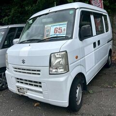 (ID6630)総額65万円　H24(2012)年式　スズキ　エブリイ　ＰＡ　ＨＲ　AT　白　走行24,034km 総額65万円の画像