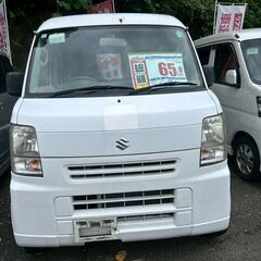 (ID6630)総額65万円　H24(2012)年式　スズキ　エブリイ　ＰＡ　ＨＲ　AT　白　走行24,034km 総額65万円の画像