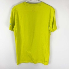 リーニン 半袖 Tシャツ ゲームシャツ AT DRY L イエロー LI-NING バドミントンウェアの画像