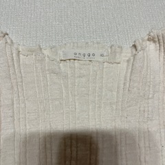anggo リブ長袖Tシャツの画像