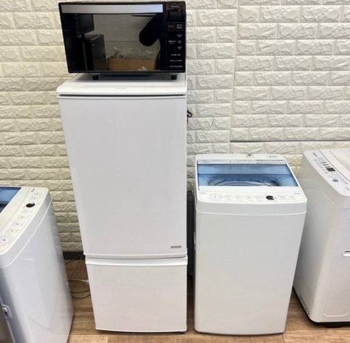 家電3点セット?冷蔵庫&洗濯機&電気レンジ?