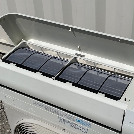 取付け可 ! ! ◇東芝 エアコン 12畳用 2017年製 ECOモード 節電 空清 単相100V RAS-3657V 高圧洗浄済み 