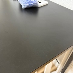 L字デスク　黒の画像