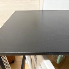 L字デスク　黒の画像