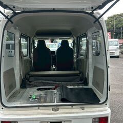 (ID6631)総額65万円　H29(2017)年式　スズキ　エブリイバン　5AGS　白　走行85,571km 総額68万円の画像