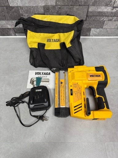 【ジャンク品】VOLTAGA バッテリー式　電動タッカー