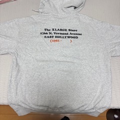 「XLARGE パーカー フルジップ ハリウッド 1991」の画像