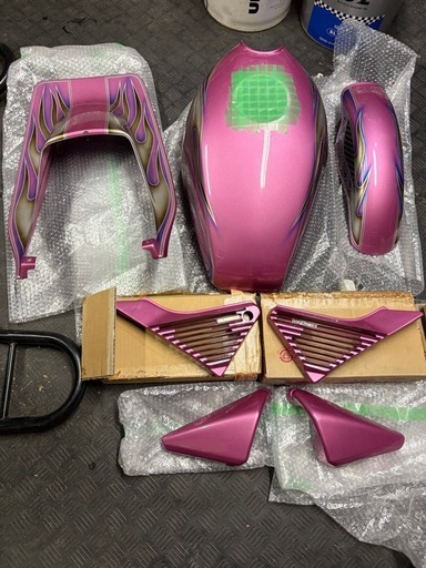 ゼファー400用　外装セット