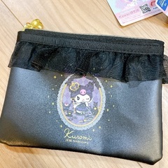 クロミちゃん ぬいぐるみ 上靴 ポーチの画像