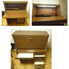 勉強机 2段式　中古品の画像